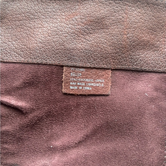 Vince Camuto Brown Tall Leather Boot | 8 - Picture 4 of 4